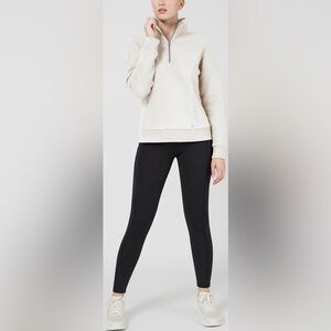 FIG CLOTHING Nanaimo 1/4 zip‎ quilted sweater Top size medium